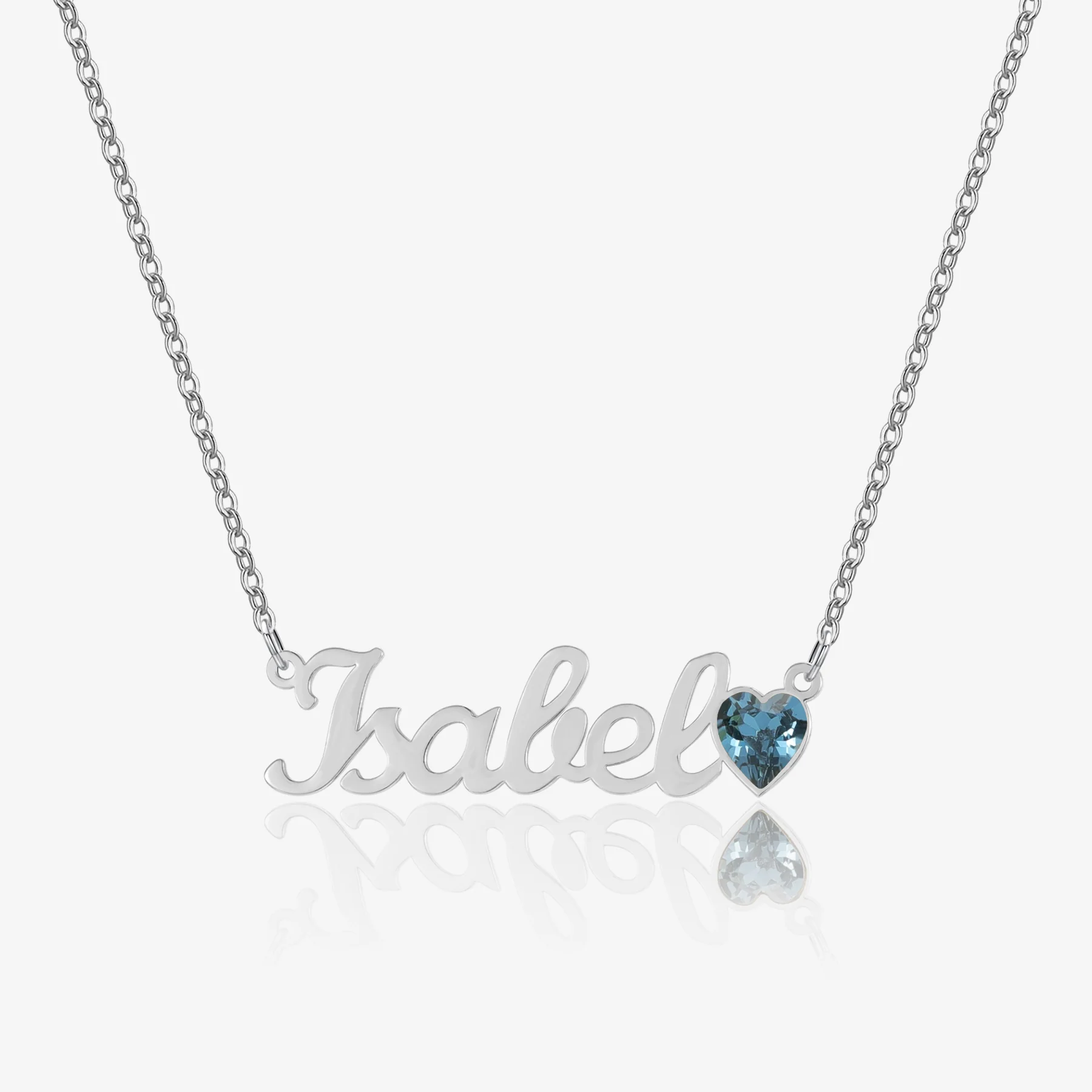 Birthstone Name Necklace - Image 7