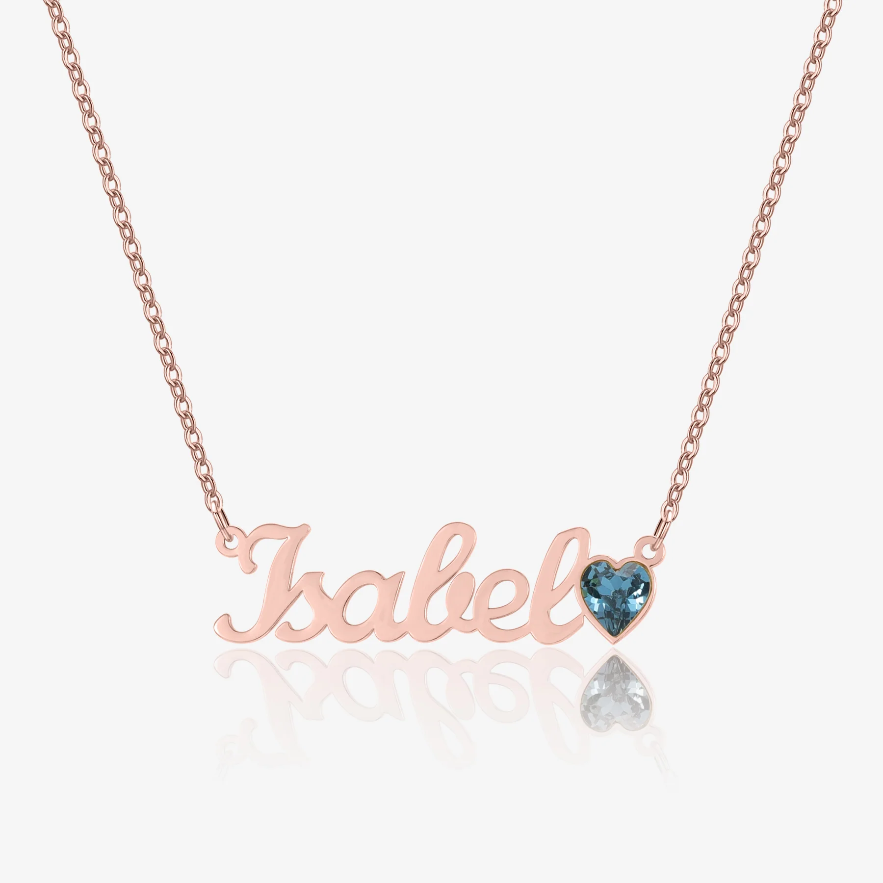 Birthstone Name Necklace - Image 8