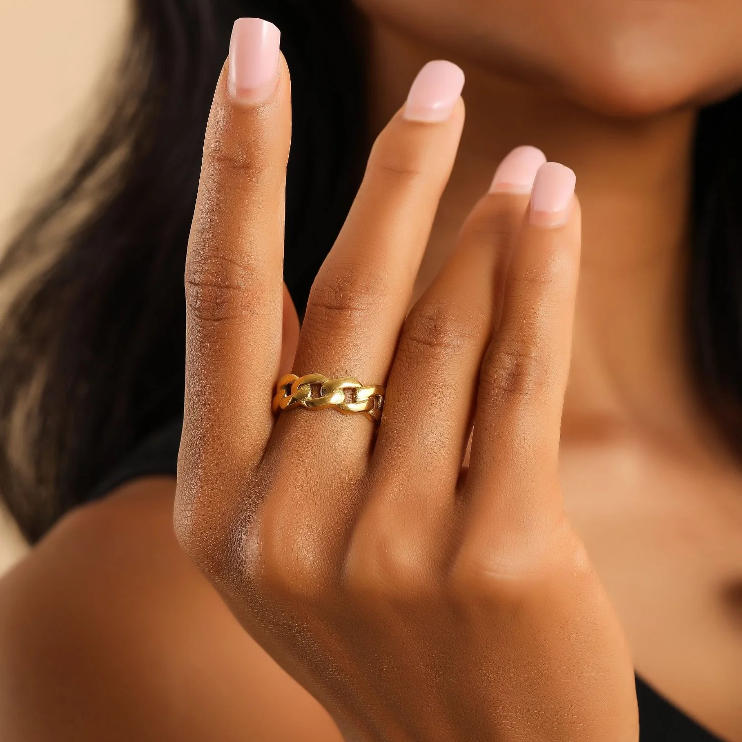 Cuban Link Ring - Image 3