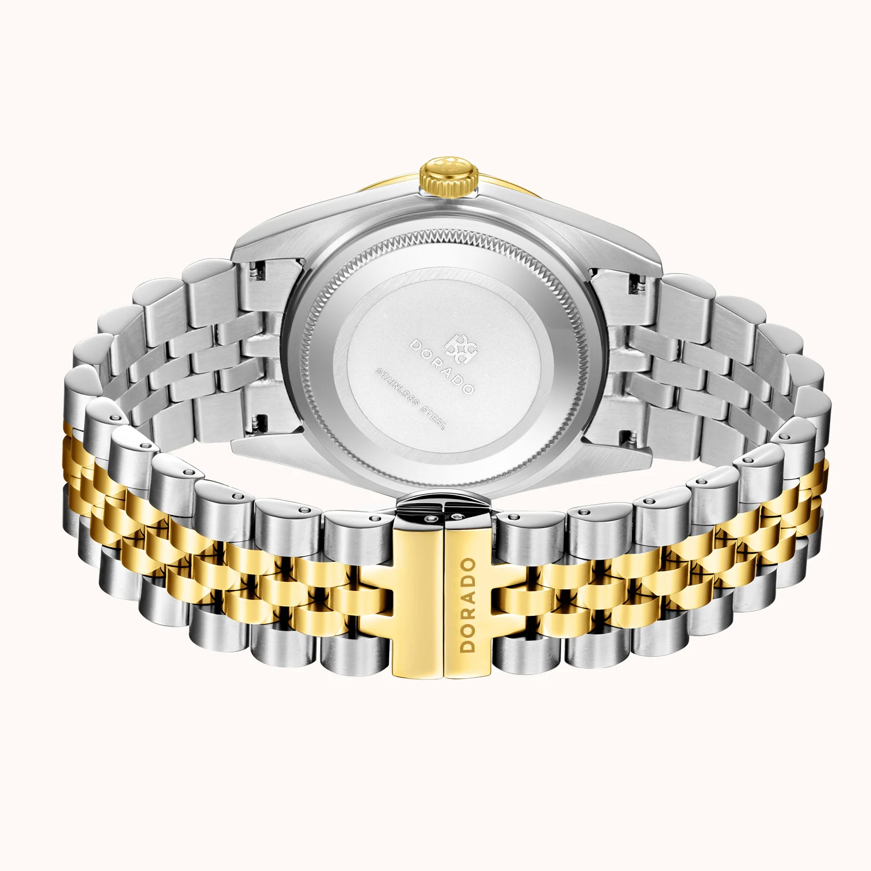 DORADO Two Tone Timeless Watch - Black - Image 4