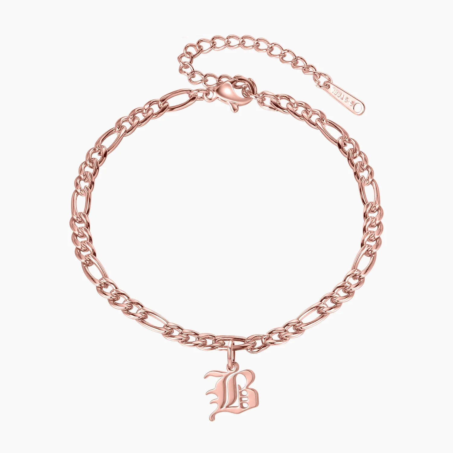 Gothic Initial Anklet - Image 4