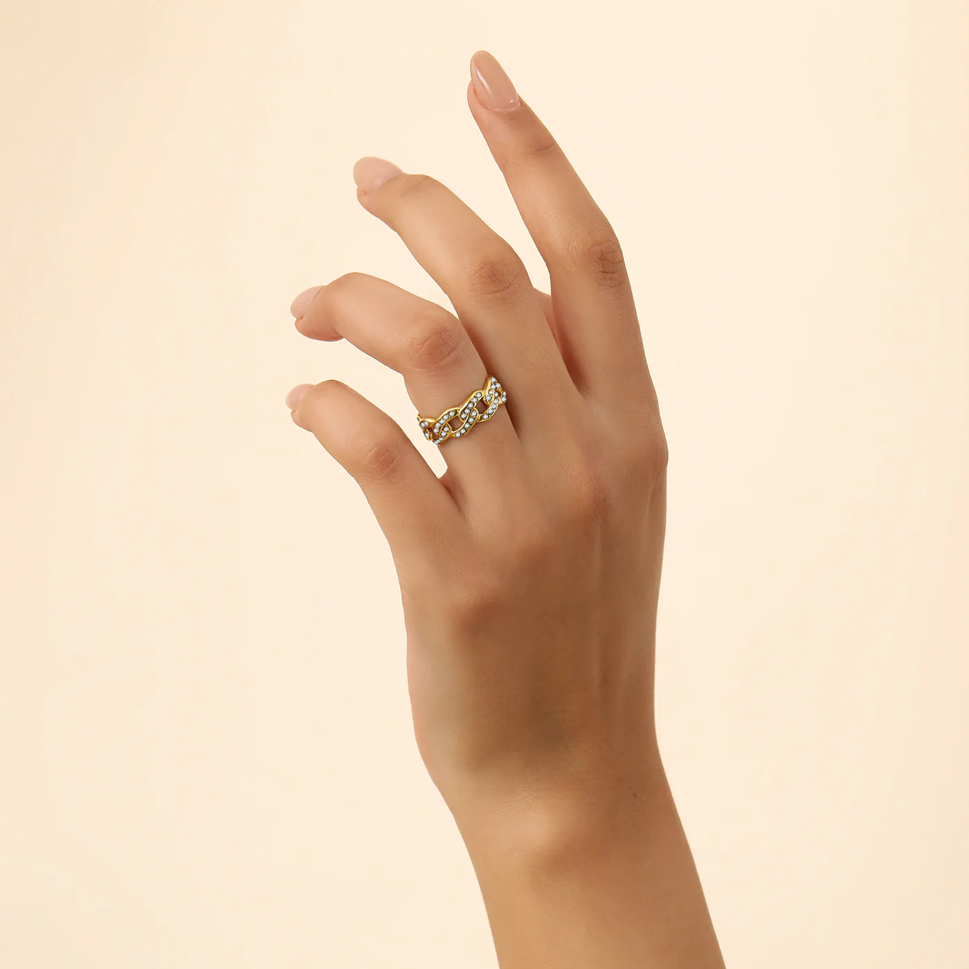 Iced Cuban Link Ring - Image 6