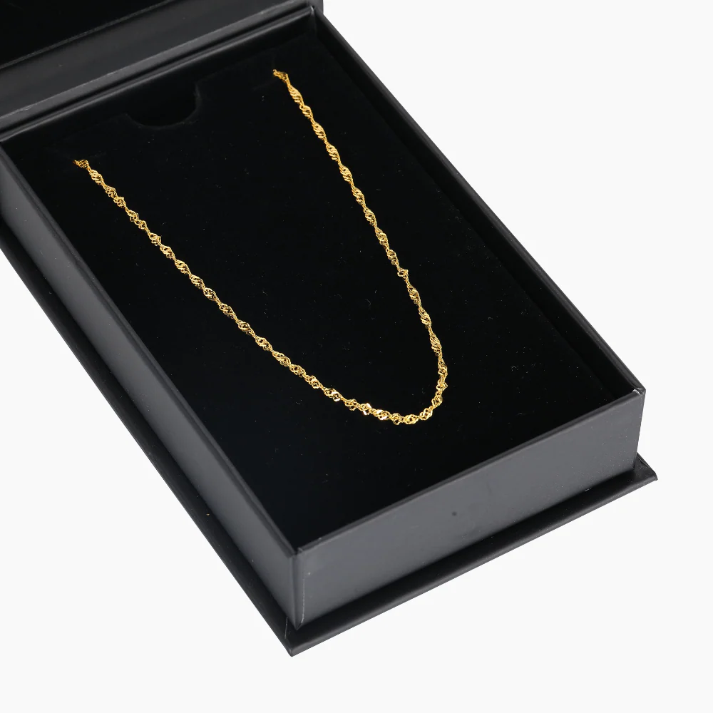Singapore Chain Necklace - 2mm - Image 6
